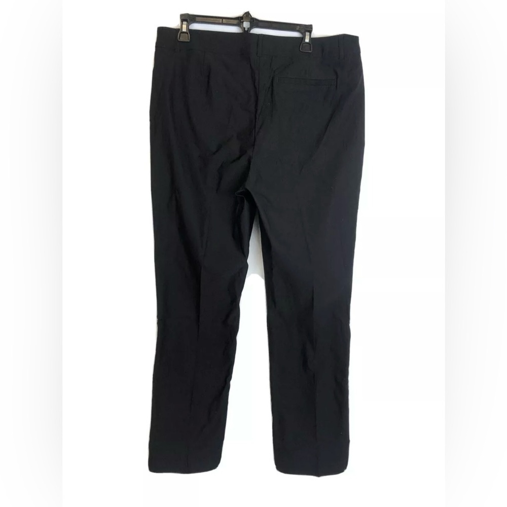 Tribal, Women’s Century Twill Front Black Pants,Pockets, Size 14